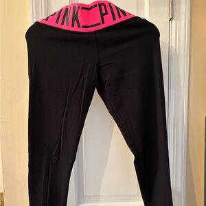 PINK Victoria's Secret Black Leggings